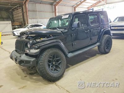 2020 JEEP WRANGLER UNLIMITED SAHARA 1C4HJXEN1LW153405 - główne zdjęcie licytacji z USA - miniatura