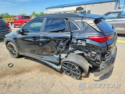 Drugie zdjęcie samochodu z przodu: 2021 HYUNDAI KONA NIGHT VIN:KM8K6CA58MU712804 - miniatura