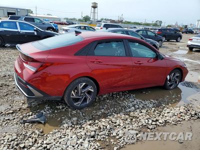 Trzecie zdjęcie samochodu z tyłu: 2025 HYUNDAI ELANTRA SEL SPORT VIN:KMHLM4DG2SU083552 - miniatura
