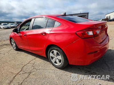 Drugie zdjęcie samochodu z przodu: 2017 CHEVROLET CRUZE LS VIN:1G1BC5SM9H7122185 - miniatura
