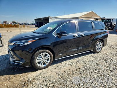 2021 TOYOTA SIENNA PLATINUM 7-PASSENGER 5TDESKFCXMS009031 - główne zdjęcie licytacji z USA - miniatura