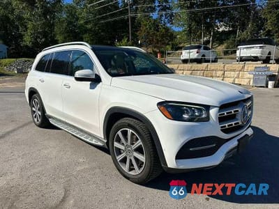 Czwarte zdjęcie samochodu z boku: 2020 MERCEDES-BENZ GLS 450 4MATIC VIN:4JGFF5KE3LA086543 - miniatura