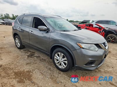 Czwarte zdjęcie samochodu z boku: 2014 NISSAN ROGUE SV VIN:5N1AT2MV9EC818809 - miniatura