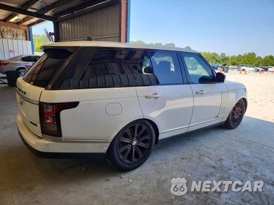 Trzecie zdjęcie samochodu z tyłu: 2016 LAND ROVER RANGE ROVER HSE VIN:SALGS2PF2GA319699 - miniatura