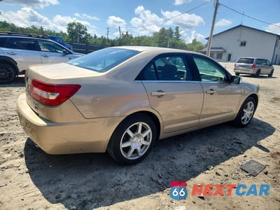 Trzecie zdjęcie samochodu z tyłu: 2007 LINCOLN MKZ VIN:3LNHM28T57R629678 - miniatura