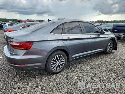 Trzecie zdjęcie samochodu z tyłu: 2019 VOLKSWAGEN JETTA SEL VIN:3VWEB7BU6KM244452 - miniatura