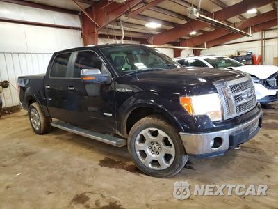 Czwarte zdjęcie samochodu z boku: 2011 FORD F150 SUPERCREW VIN:1FTFW1ETXBFC74517 - miniatura