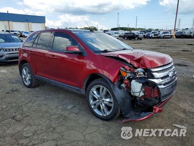 Czwarte zdjęcie samochodu z boku: 2013 FORD EDGE SEL VIN:2FMDK3JC1DBB64198 - miniatura