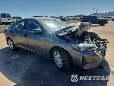 Czwarte zdjęcie samochodu z boku: 2025 NISSAN SENTRA S VIN:3N1AB8BV5SY251095 - miniatura