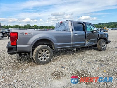 Trzecie zdjęcie samochodu z tyłu: 2022 FORD F250 SUPER DUTY VIN:1FT8W2BT2NEE83862 - miniatura