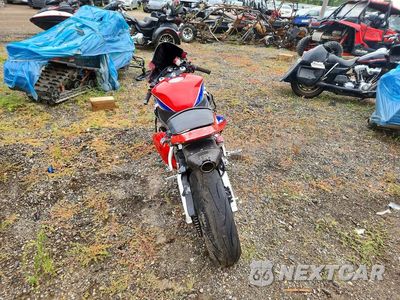 Czwarte zdjęcie samochodu z boku: 2012 HONDA CBR600 RR VIN:JH2PC4046CK500454 - miniatura