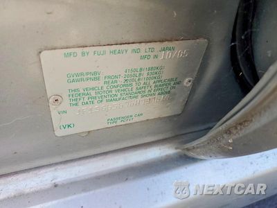 Zdjęcie 12 z 12 samochodu: 2006 SUBARU FORESTER 2.5X PREMIUM VIN:JF1SG65676H737619 - miniatura