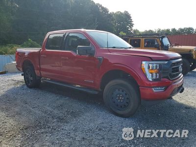 Czwarte zdjęcie samochodu z boku: 2022 FORD F150 SUPERCREW VIN:1FTFW1ED1NFA23107 - miniatura