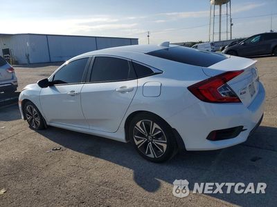 Drugie zdjęcie samochodu z przodu: 2018 HONDA CIVIC EXL VIN:JHMFC1F73JX030001 - miniatura