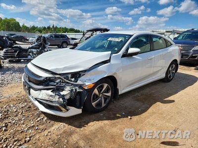 2019 HONDA CIVIC LX 19XFC2F61KE012712 - główne zdjęcie licytacji z USA - miniatura