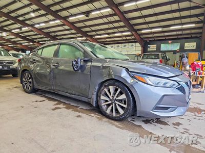 Czwarte zdjęcie samochodu z boku: 2021 NISSAN SENTRA SV VIN:3N1AB8CV2MY232487 - miniatura