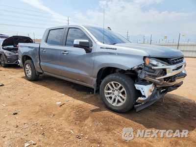 Czwarte zdjęcie samochodu z boku: 2022 CHEVROLET SILVERADO LTD K1500 LT VIN:3GCPYDEKXNG125292 - miniatura