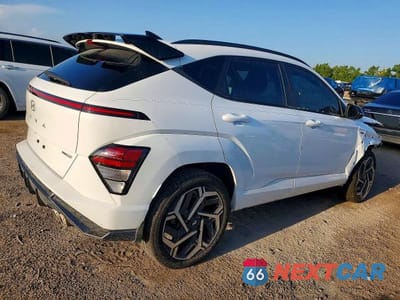 Trzecie zdjęcie samochodu z tyłu: 2024 HYUNDAI KONA N LINE VIN:KM8HACA32RU032878 - miniatura