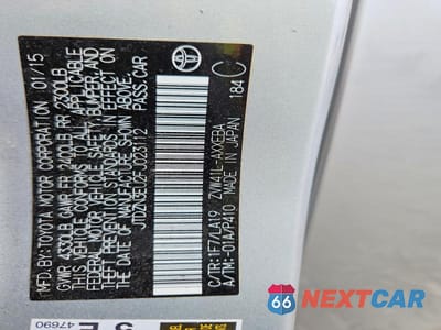 Zdjęcie 13 z 13 samochodu: 2015 TOYOTA PRIUS V FIVE VIN:JTDZN3EU2FJ023112 - miniatura