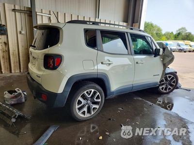 Trzecie zdjęcie samochodu z tyłu: 2017 JEEP RENEGADE LATITUDE VIN:ZACCJABBXHPE71545 - miniatura