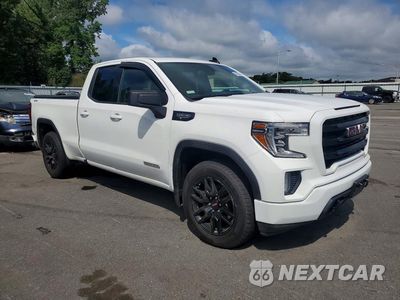 Czwarte zdjęcie samochodu z boku: 2021 GMC SIERRA K1500 ELEVATION VIN:1GTR9CED6MZ316000 - miniatura