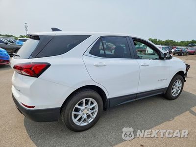 Trzecie zdjęcie samochodu z tyłu: 2022 CHEVROLET EQUINOX LT VIN:3GNAXUEV8NL273393 - miniatura