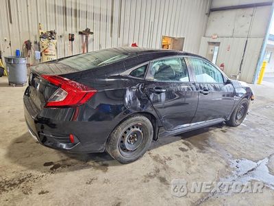 Trzecie zdjęcie samochodu z tyłu: 2019 HONDA CIVIC LX VIN:2HGFC2F61KH560019 - miniatura