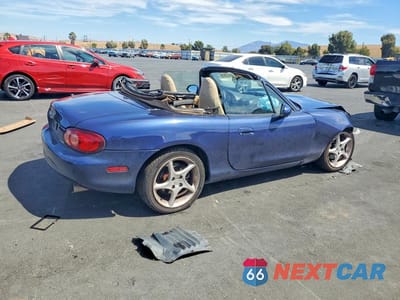 Trzecie zdjęcie samochodu z tyłu: 2001 MAZDA MX-5 MIATA BASE VIN:JM1NB353010208191 - miniatura