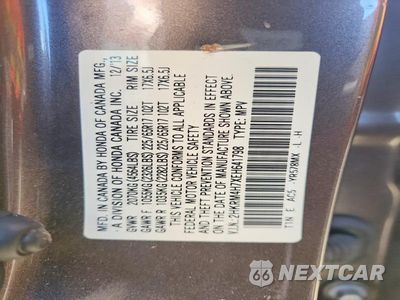 Zdjęcie 12 z 12 samochodu: 2014 HONDA CR-V EXL VIN:2HKRM4H7XEH641798 - miniatura