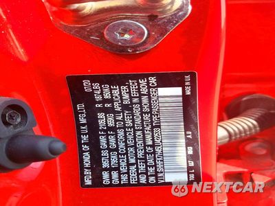 Zdjęcie 13 z 13 samochodu: 2020 HONDA CIVIC SPORT VIN:SHHFK7H45LU422533 - miniatura