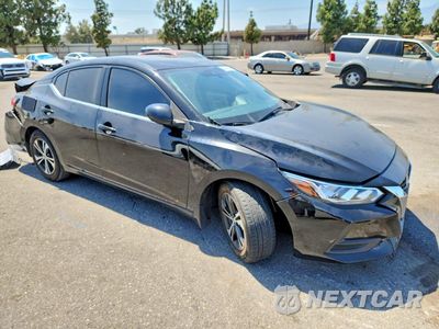 Czwarte zdjęcie samochodu z boku: 2021 NISSAN SENTRA SV VIN:3N1AB8CV3MY323798 - miniatura