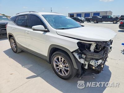 Czwarte zdjęcie samochodu z boku: 2023 GMC TERRAIN SLT VIN:3GKALPEG6PL141957 - miniatura