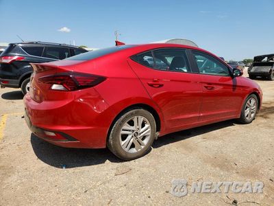 Trzecie zdjęcie samochodu z tyłu: 2020 HYUNDAI ELANTRA SEL VIN:5NPD84LF4LH541481 - miniatura