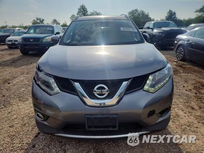 Piąte zdjęcie samochodu w środku: 2016 NISSAN ROGUE SV VIN:KNMAT2MT7GP735295 - miniatura