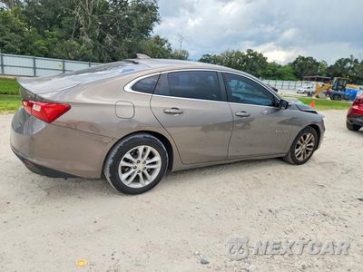 Trzecie zdjęcie samochodu z tyłu: 2018 CHEVROLET MALIBU LT VIN:1G1ZD5ST9JF228697 - miniatura