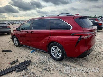 Drugie zdjęcie samochodu z przodu: 2021 TOYOTA SIENNA LIMITED 7-PASSENGER VIN:5TDZRKEC2MS066841 - miniatura