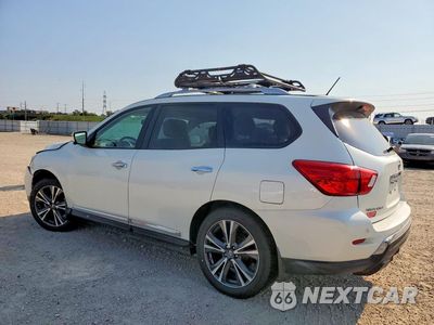 Drugie zdjęcie samochodu z przodu: 2018 NISSAN PATHFINDER PLATINUM VIN:5N1DR2MM3JC611569 - miniatura