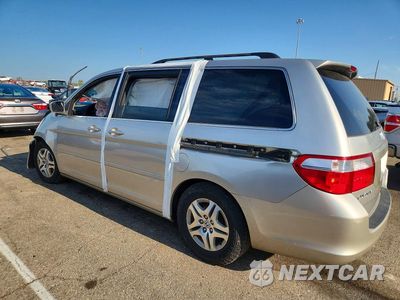 Drugie zdjęcie samochodu z przodu: 2007 HONDA ODYSSEY EXL VIN:5FNRL38697B415547 - miniatura