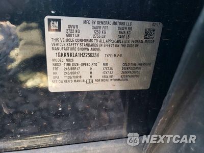 Zdjęcie 12 z 12 samochodu: 2017 GMC ACADIA SLE VIN:1GKKNKLA1HZ256234 - miniatura