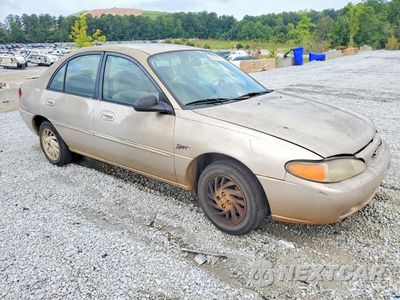 Czwarte zdjęcie samochodu z boku: 1997 FORD ESCORT LX VIN:1FALP13P5VW400783 - miniatura
