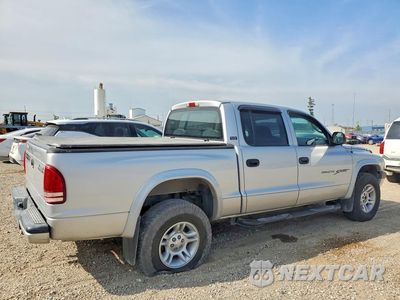 Trzecie zdjęcie samochodu z tyłu: 2001 DODGE DAKOTA QUAD VIN:1B7HG2AZ31S239992 - miniatura