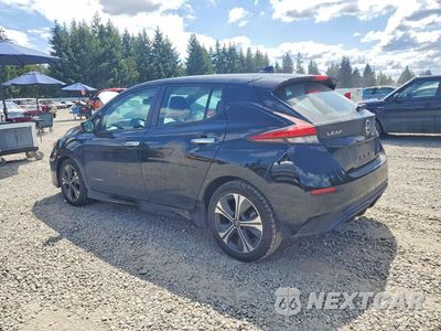 Drugie zdjęcie samochodu z przodu: 2019 NISSAN LEAF SV VIN:1N4AZ1CP6KC316387 - miniatura