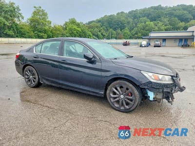 Czwarte zdjęcie samochodu z boku: 2014 HONDA ACCORD SPORT VIN:1HGCR2F51EA013585 - miniatura