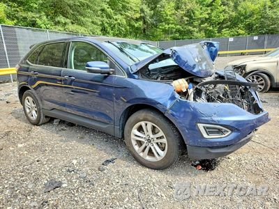 Czwarte zdjęcie samochodu z boku: 2017 FORD EDGE SEL VIN:2FMPK4J88HBB25712 - miniatura
