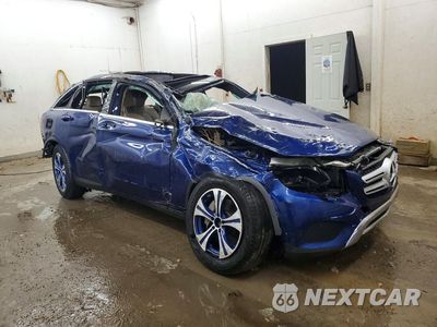 Czwarte zdjęcie samochodu z boku: 2018 MERCEDES-BENZ GLC 300 4MATIC VIN:WDC0G4KB1JV102598 - miniatura