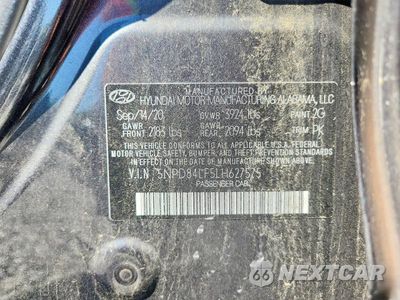 Zdjęcie 12 z 12 samochodu: 2020 HYUNDAI ELANTRA SEL VIN:5NPD84LF5LH627575 - miniatura