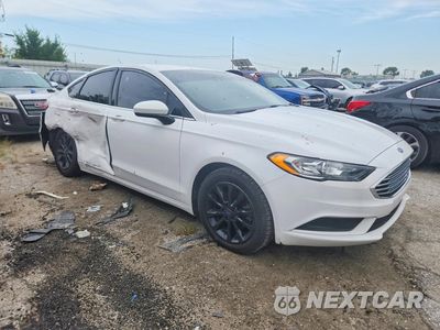 Czwarte zdjęcie samochodu z boku: 2017 FORD FUSION SE VIN:3FA6P0HD5HR235119 - miniatura