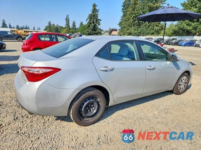 Trzecie zdjęcie samochodu z tyłu: 2018 TOYOTA COROLLA LE VIN:2T1BURHE2JC064016 - miniatura