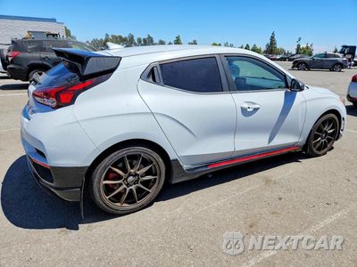 Trzecie zdjęcie samochodu z tyłu: 2020 HYUNDAI VELOSTER N BASE VIN:KMHT36AH4LU003522 - miniatura