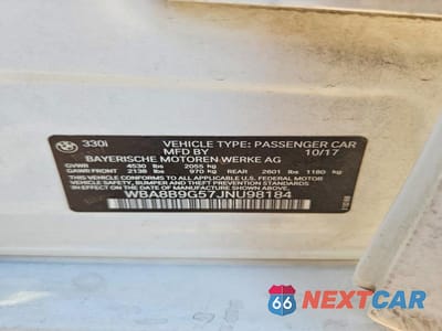 Zdjęcie 12 z 12 samochodu: 2018 BMW 330 I VIN:WBA8B9G57JNU98184 - miniatura